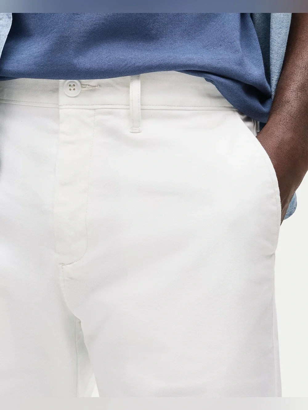 J.Crew 770™ Straight-fit stretch chino pant in white